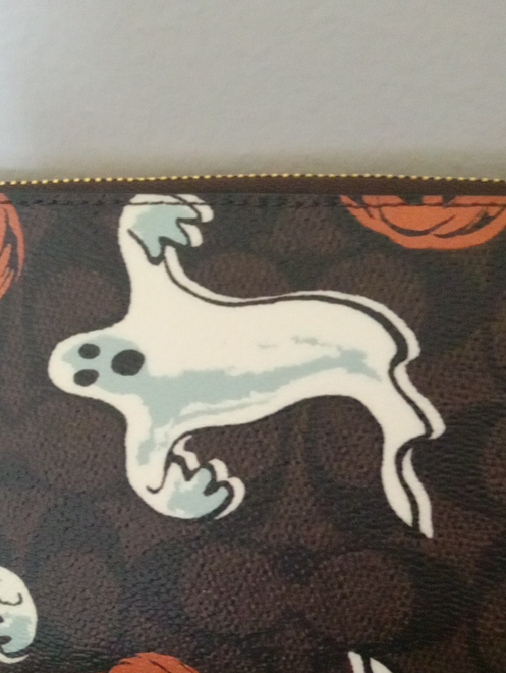 Coach Halloween Wristlet  NWT - Picture 3 of 5